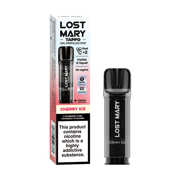 LOST MARY TAPPO PREFILLED POD CHERRY ICE (10)