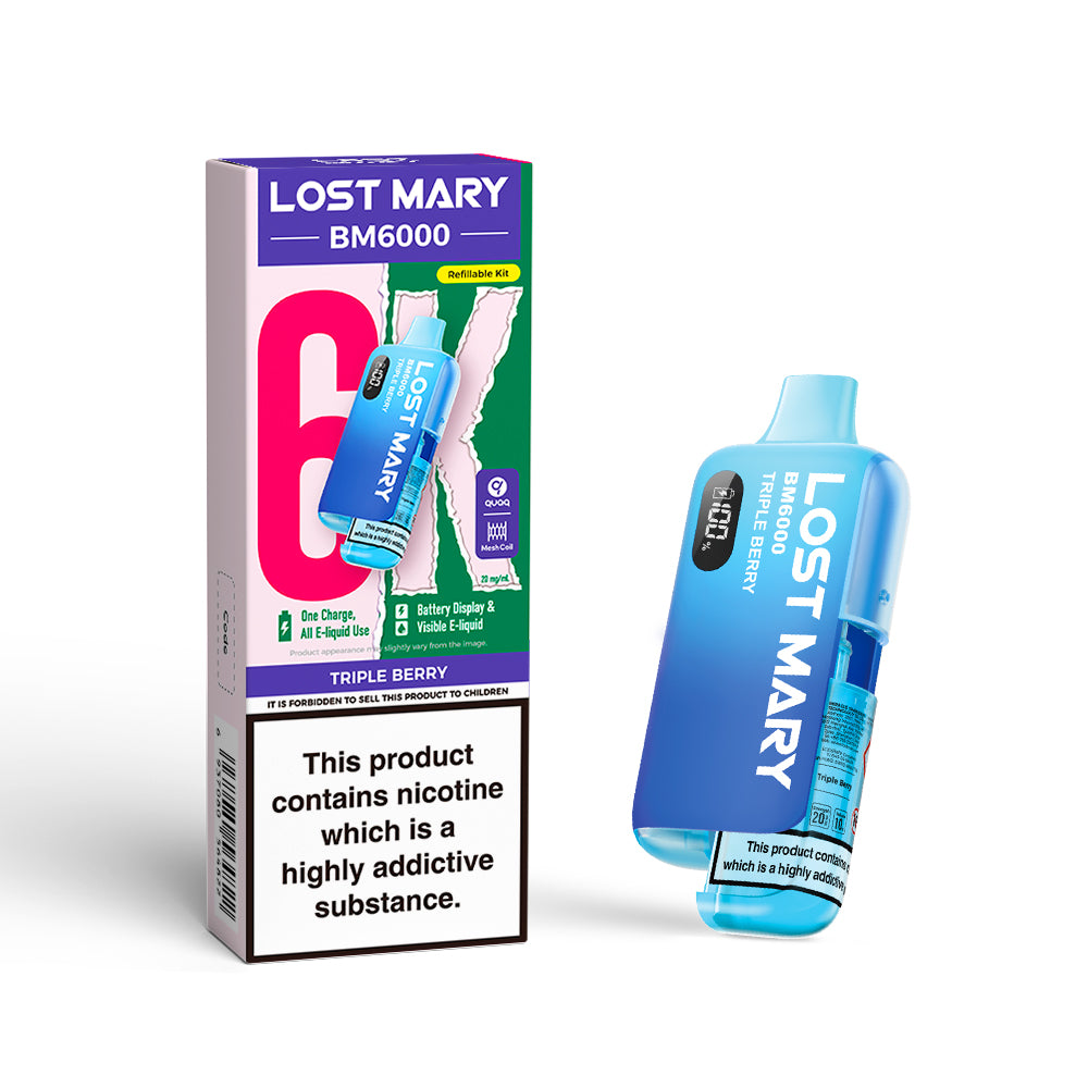 LOST MARY BM6000 KIT TRIPLE BERRY (5)