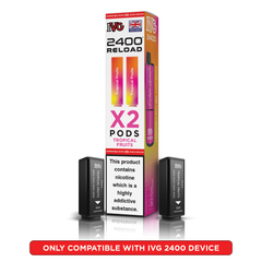 IVG 2400 RELOAD POD 2 PACK TROPICAL FRUITS (5)