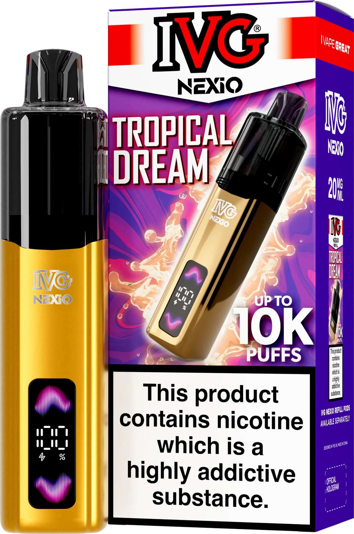 IVG NEXIO 10K KIT TROPICAL DREAM (5)