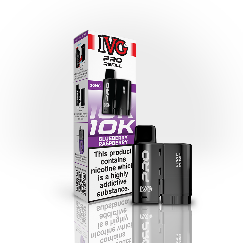 IVG PRO 12ml KIT BLUEBERRY RASPBERRY (5)