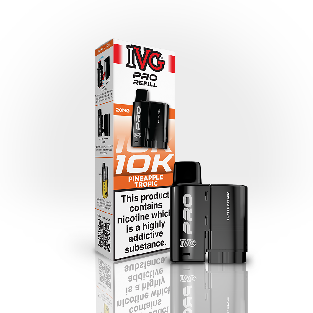 IVG PRO 12ml Refill POD PINEAPPLE TROPIC (5)