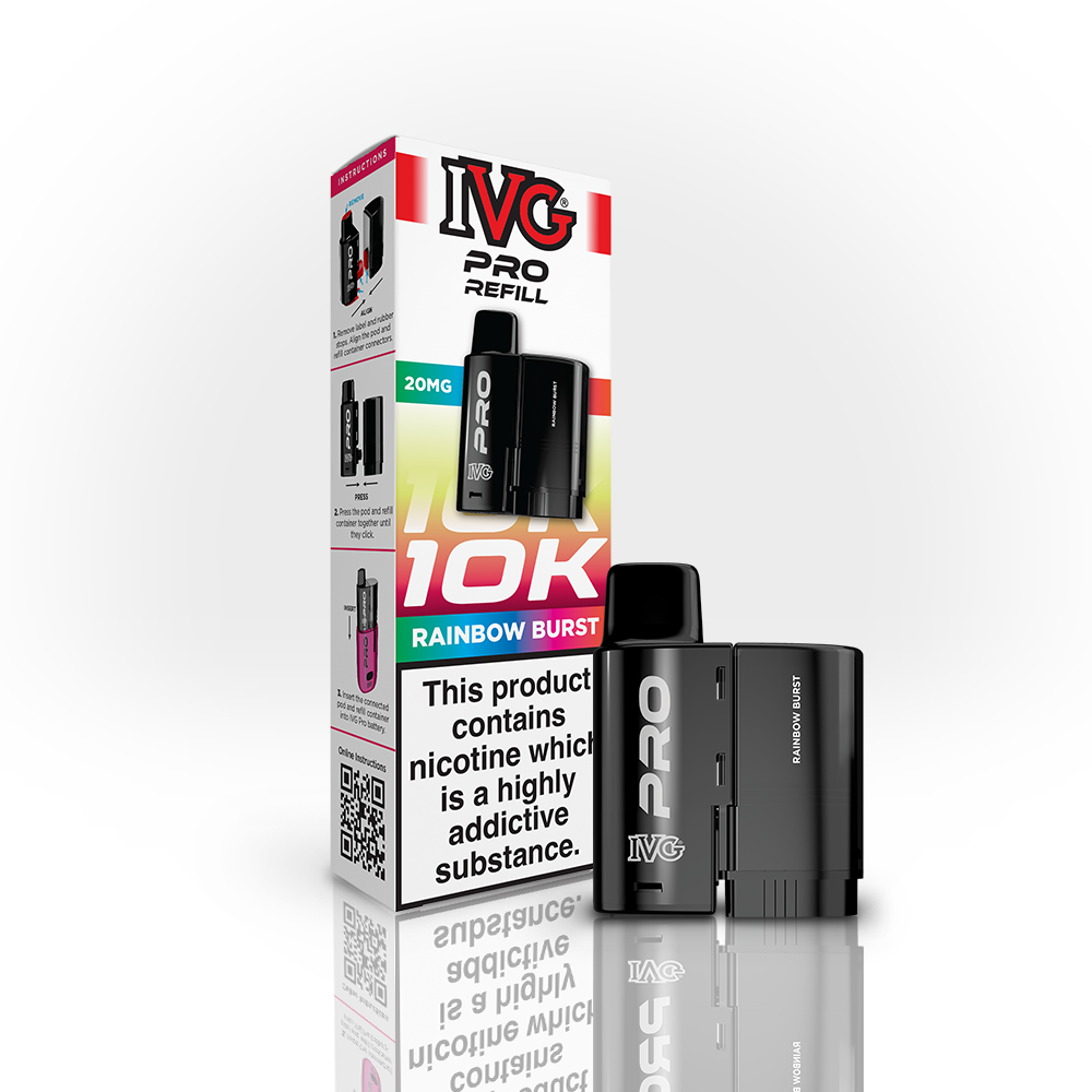 IVG PRO 12ml Refill POD RAINBOW BURST (5)