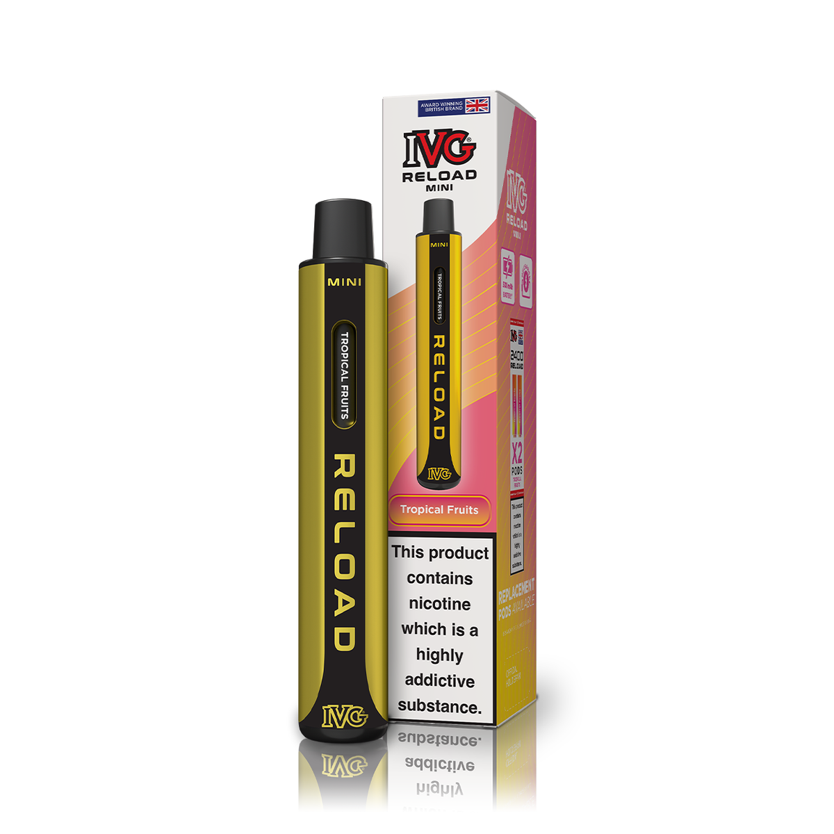 IVG RELOAD MINI KIT TROPICAL FRUITS (10)
