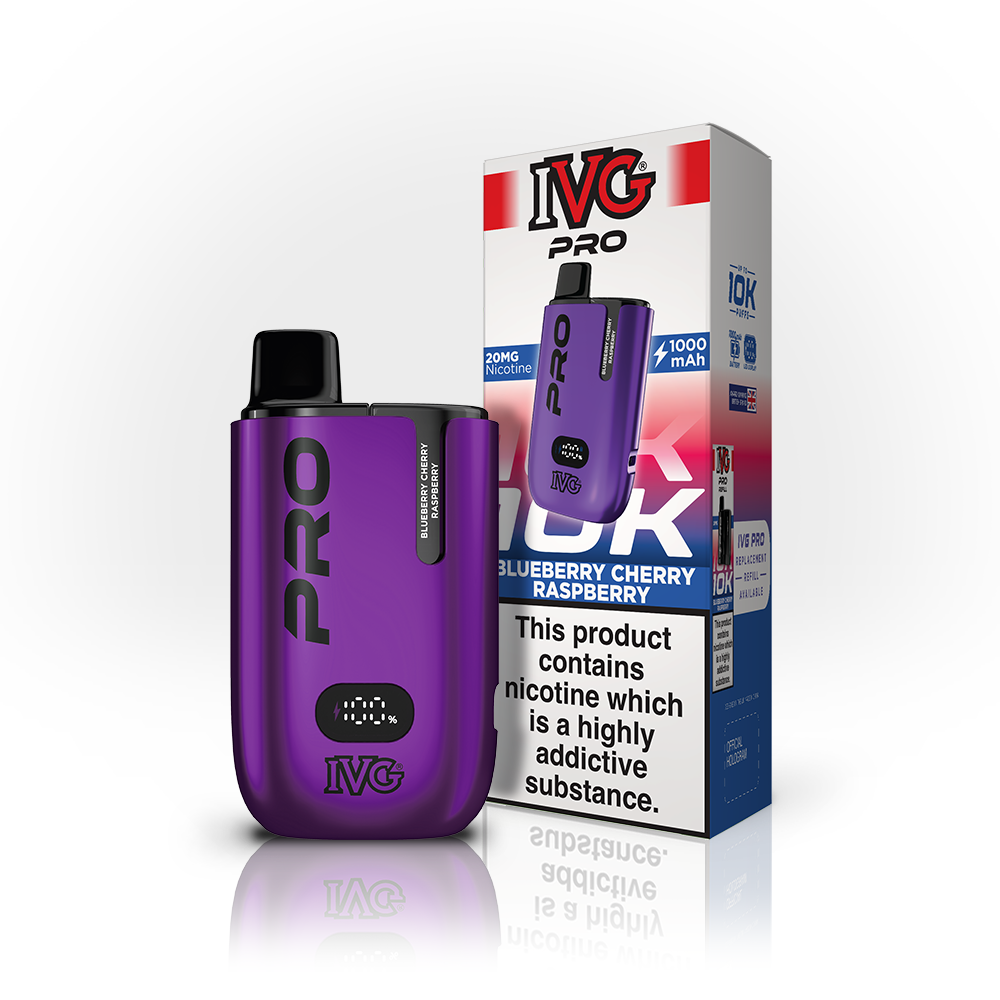 IVG PRO 12ml KIT BLUEBERRY CHERRY RASPBERRY (5)
