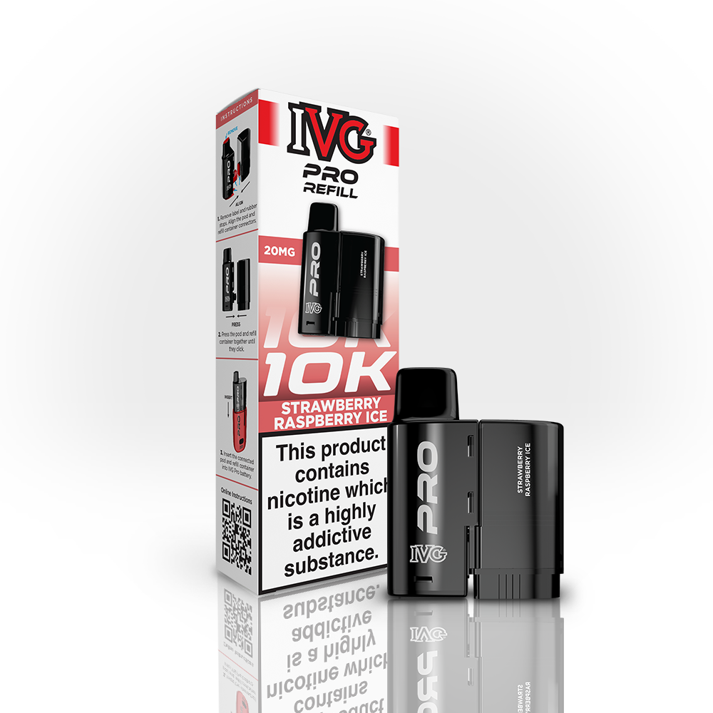 IVG PRO 12ml KIT STRAWBERRY RASPBERRY ICE (5)
