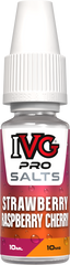 IVG PRO NIC SALT STRAWBERRY RASPBERRY CHERRY (10)