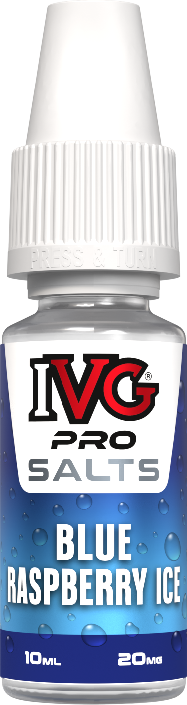 IVG PRO NIC SALT BLUE RASPBERRY ICE (10)