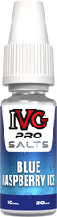 IVG PRO NIC SALT BLUE RASPBERRY ICE (10)