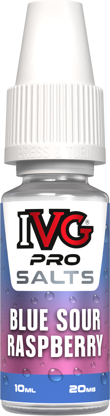 IVG PRO NIC SALT BLUE SOUR RASPBERRY (10)