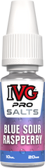 IVG PRO NIC SALT BLUE SOUR RASPBERRY (10)