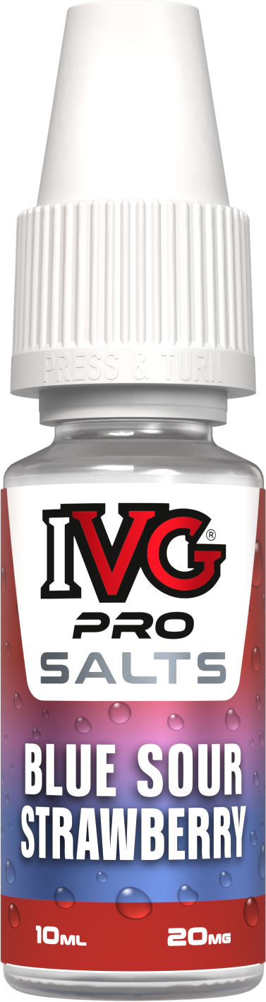 IVG PRO NIC SALT BLUE SOUR STRAWBERRY (10)