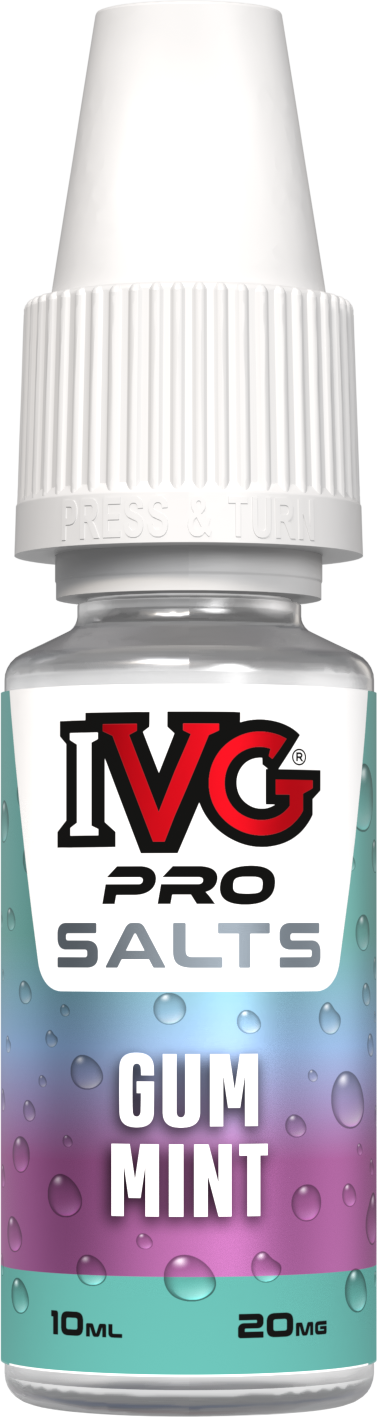 IVG PRO NIC SALT GUM MINT (10)