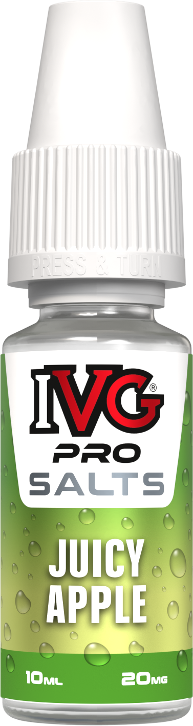 IVG PRO NIC SALT JUICY APPLE (10)