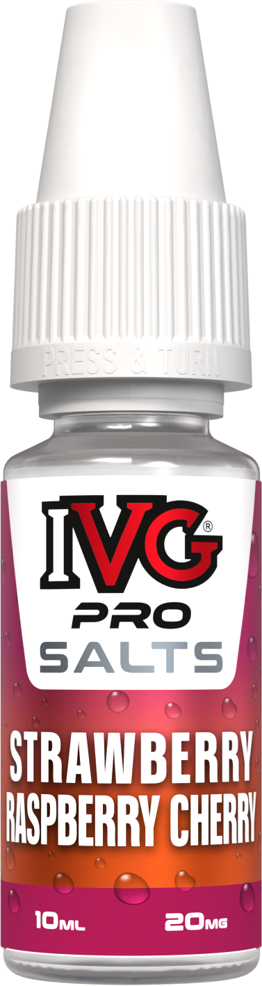 IVG PRO NIC SALT STRAWBERRY RASPBERRY CHERRY (10)