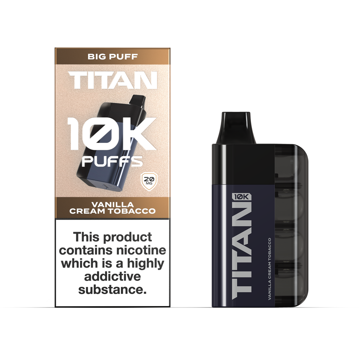 TITAN 10K VANILLA CREAM TOBACCO (5)