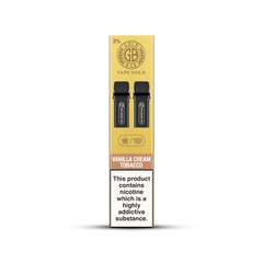 GOLD BAR RELOAD PODS 2PK VANILLA CREAM TOBACCO (10)