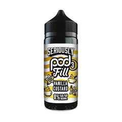 DOOZY SERIOUSLY POD FILL 3 100ML VANILLA CUSTARD