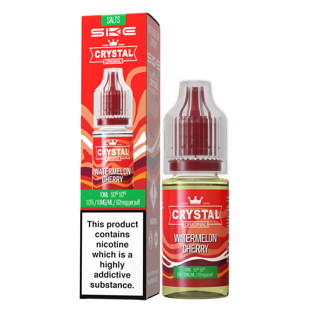 SKE CRYSTAL ORIGINAL SALTS 10ML WATERMELON CHERRY (10)