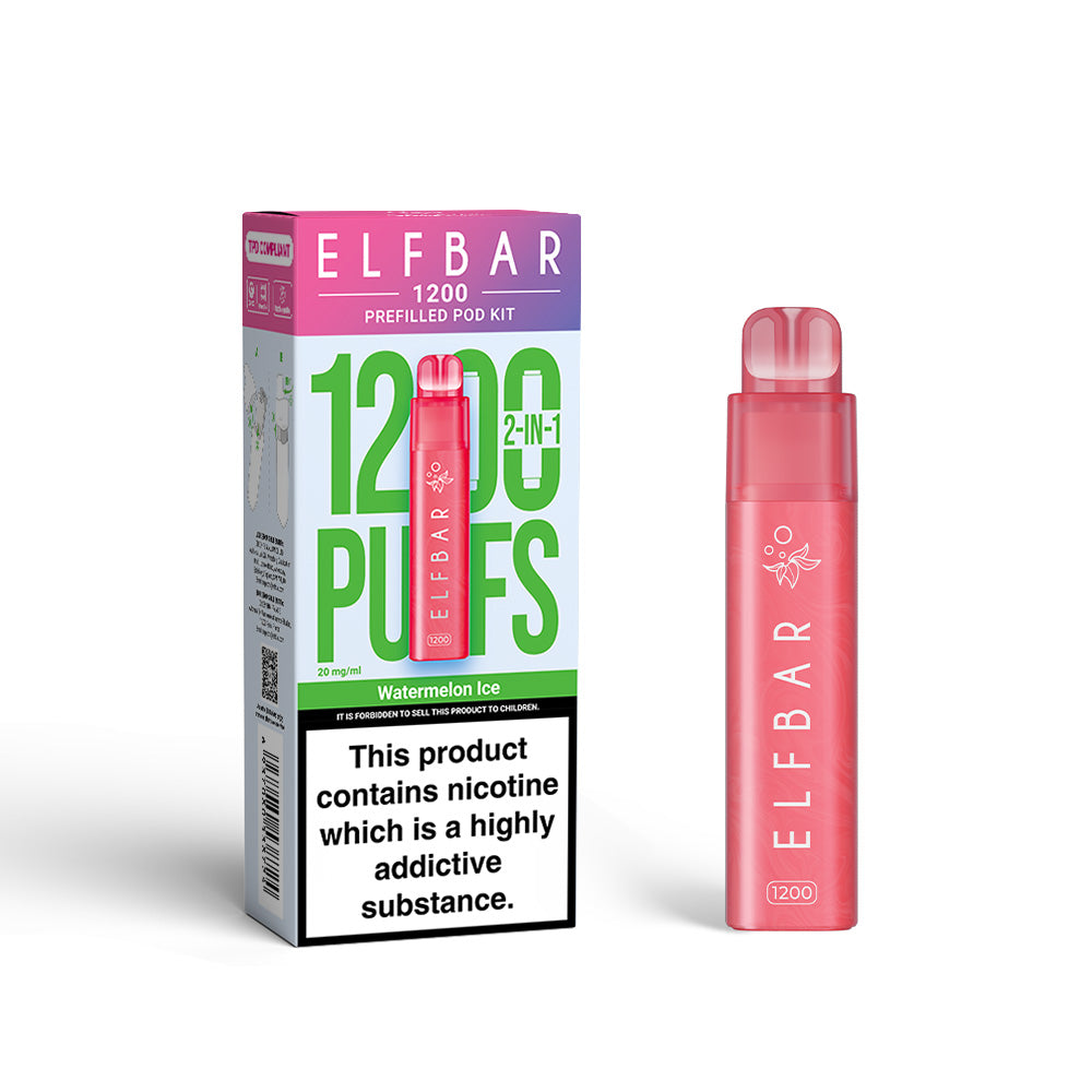 ELFBAR 1200 WATERMELON ICE (5)