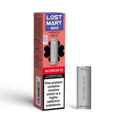 LOST MARY 4in1 PREFILLED PODS 2 PACK WATERMELON ICE (10)