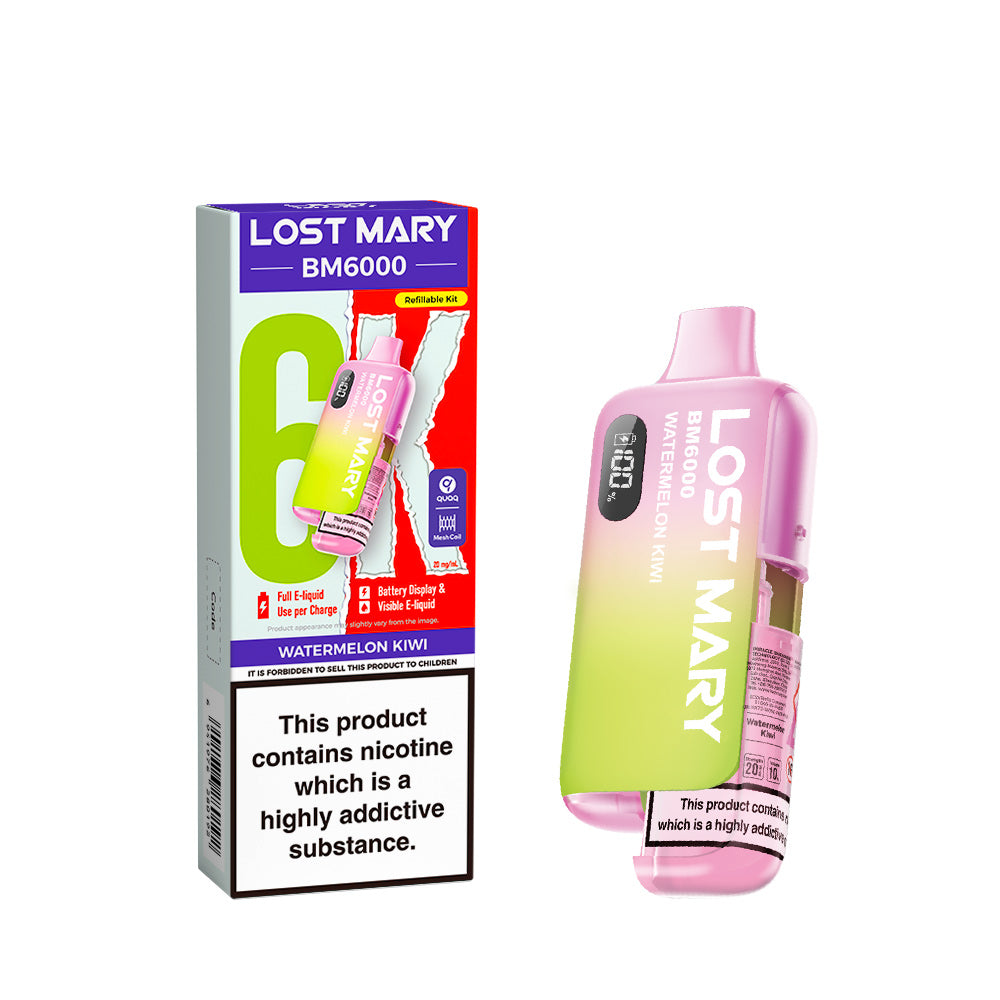 LOST MARY BM6000 POD WATERMELON KIWI (5)