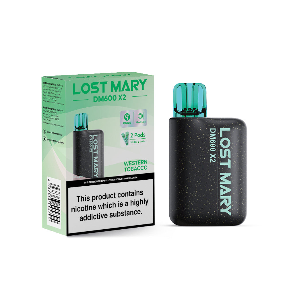 LOST MARY DM1200 20MG WESTERN TOBACCO (5)