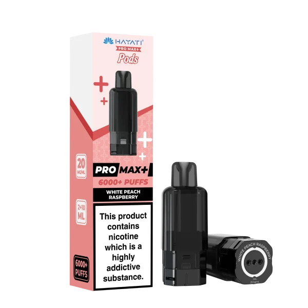 HAYATI PRO MAX+ POD WHITE PEACH RASPBERRY (5)