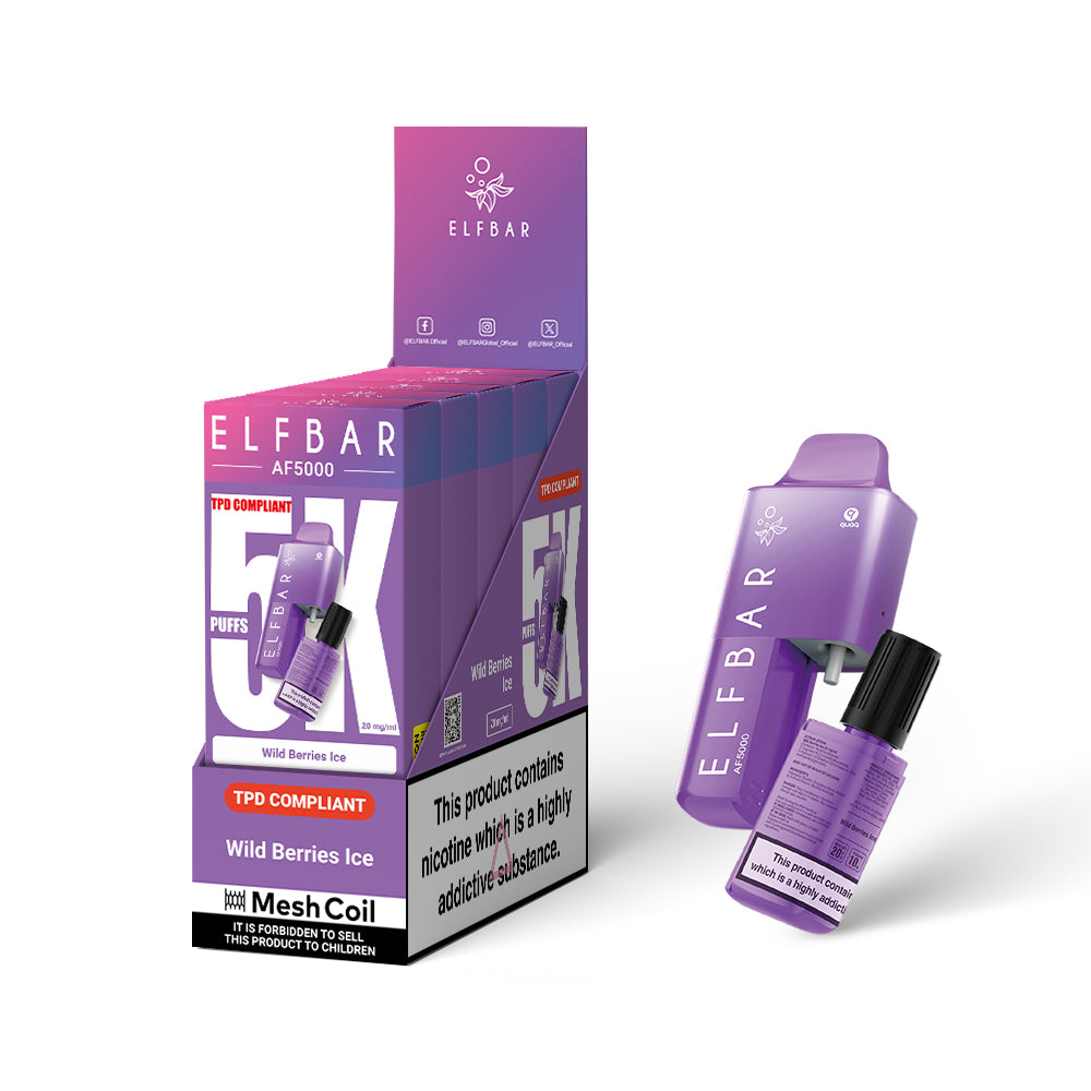 ELFBAR AF5000 WILD BERRIES (5)