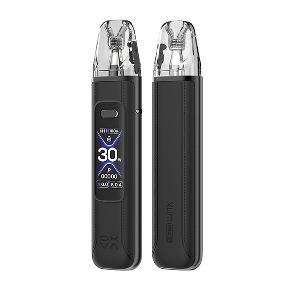 OXVA XLIM PRO 3 POD KIT BLACK LEATHER