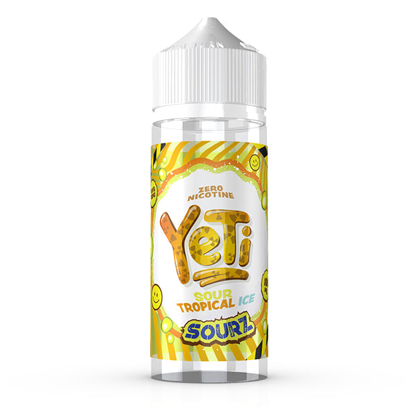 YETI SOURZ 100ML SHORTFILL SOUR TROPICAL ICE