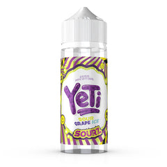 YETI SOURZ 100ML SHORTFILL SOUR GRAPE ICE