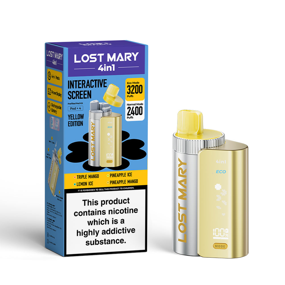 LOST MARY 4in1 PREFILLED KIT YELLOW EDITION (5)