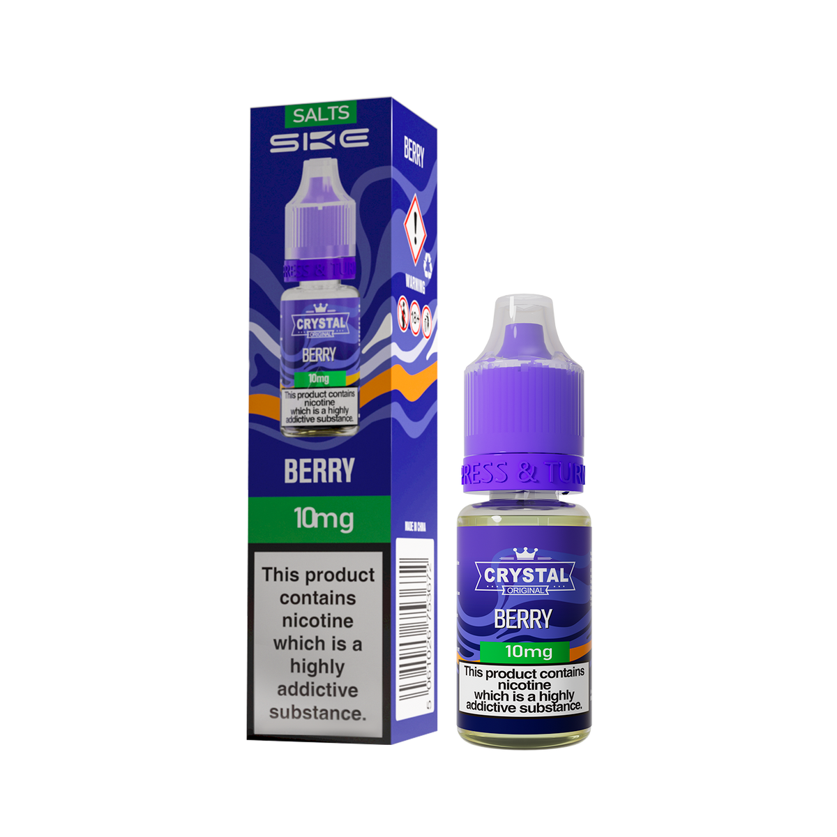 SKE CRYSTAL ORIGINAL SALTS 10ML BERRY (10)