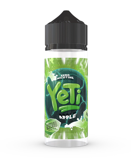 YETI BLIZZARD 100ML SHORTFILL APPLE