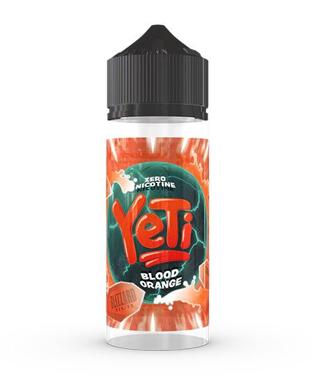 YETI BLIZZARD 100ML SHORTFILL BLOOD ORANGE