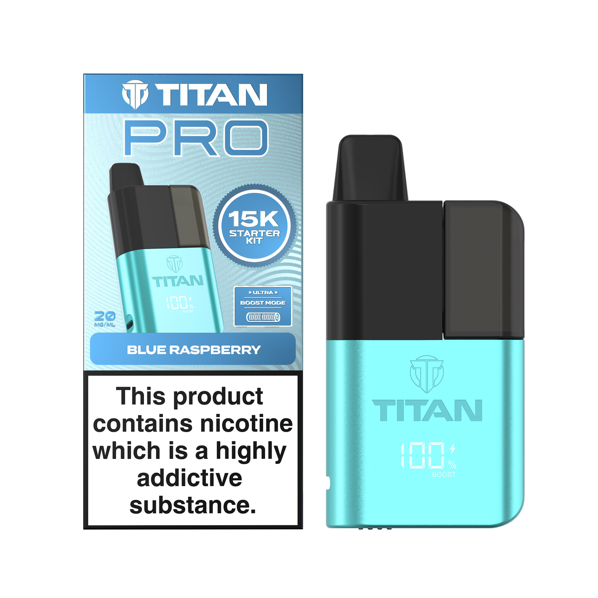 TITAN PRO KIT BLUE RASPBERRY (5)