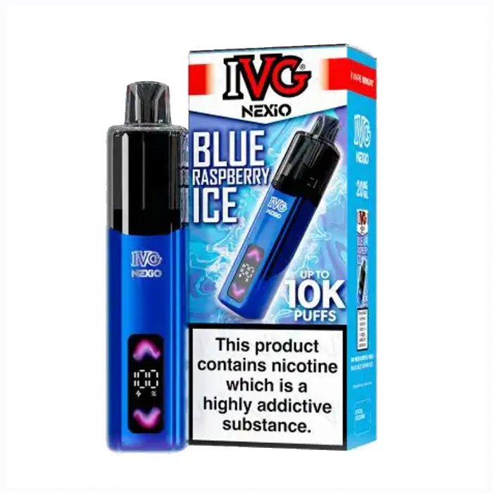 IVG NEXIO 10K KIT BLUE RASPBERRY ICE (5)