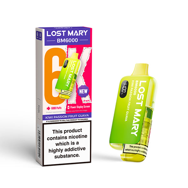 LOST MARY BM6000 KIWI PASSIONFRUIT GUAVA (5)