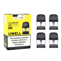 UWELL CALIBURN G3 REPLACEMENT PODS 0.4 OHM (4)