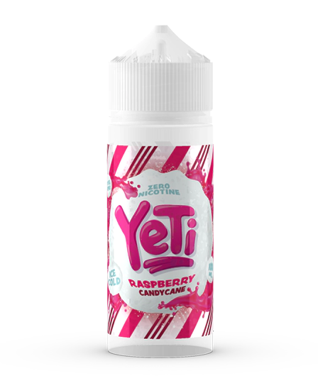 YETI CANDY CANE 100ML SHORTFILL RASPBERRY