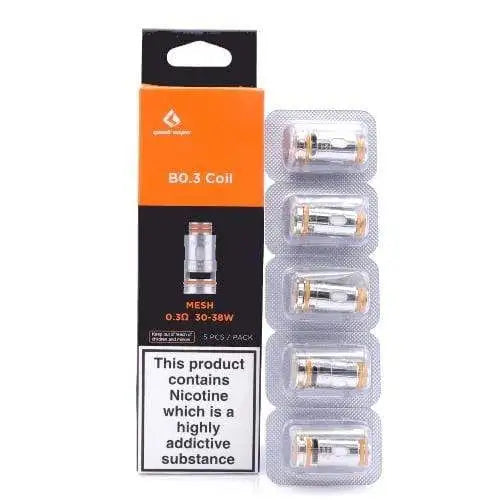 GEEK VAPE B 0.3 OHM COILS (5)