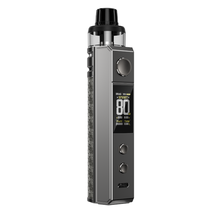 VOOPOO DRAG H80s KIT GREY CARBON FIBER