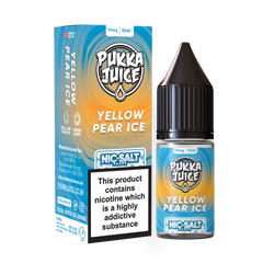 PUKKA JUICE 10ML NIC SALT YELLOW PEAR ICE (10)