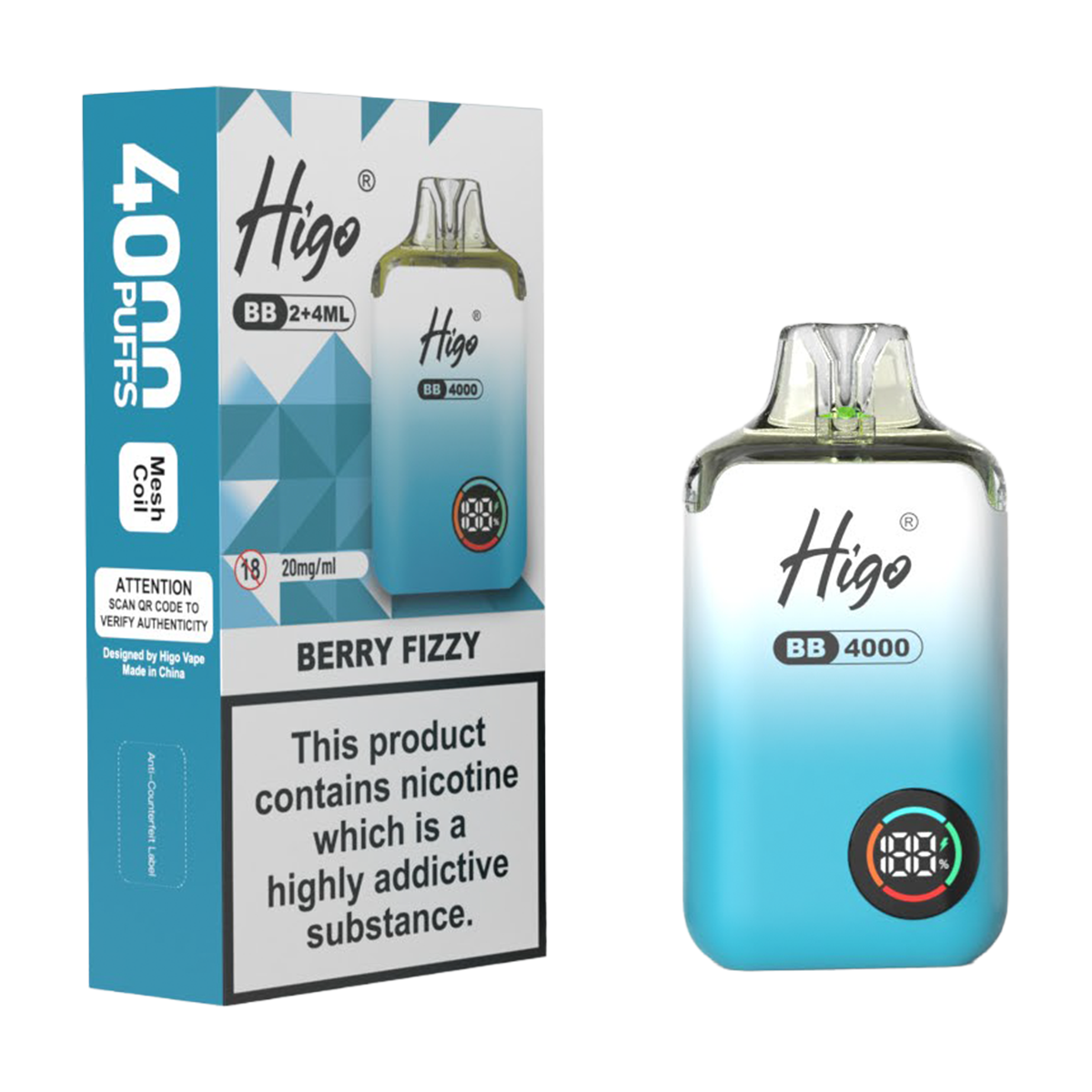 HIGO BB4000 KIT BERRY FIZZY (10)