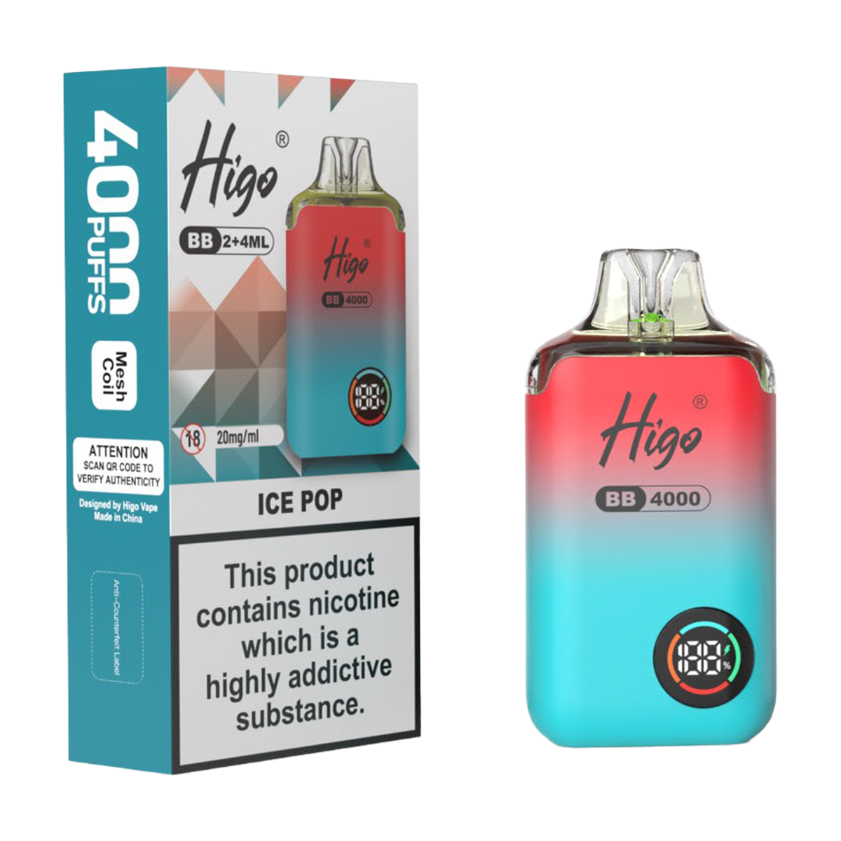 HIGO BB4000 KIT ICE POP (10)