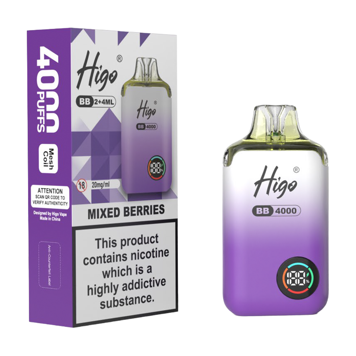 HIGO BB4000 KIT MIXED BERRIES (10)