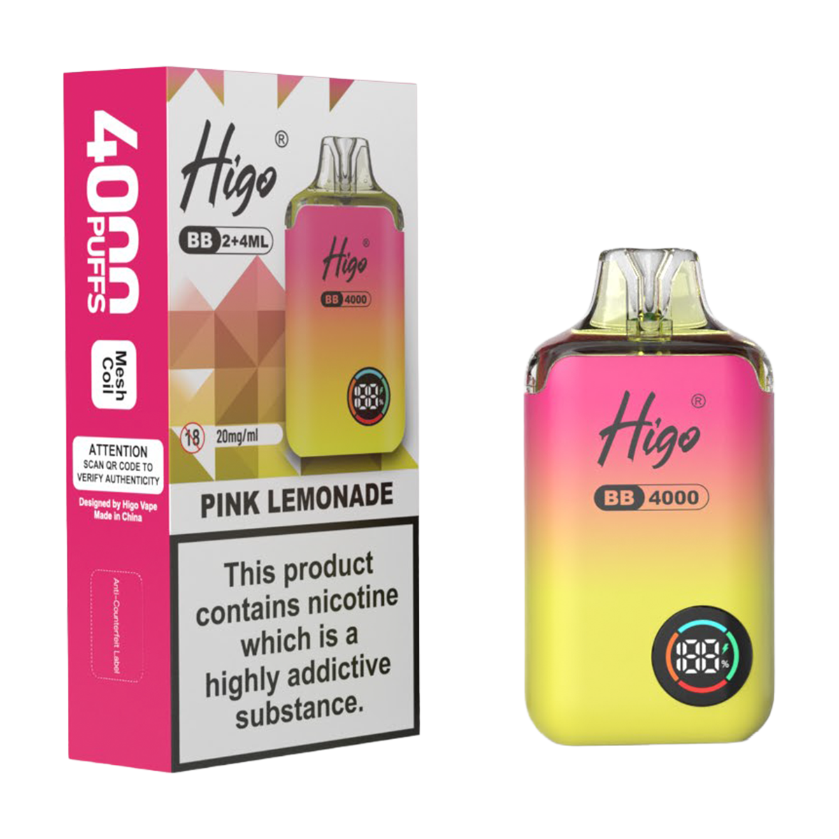 HIGO BB4000 KIT PINK LEMONADE (10)