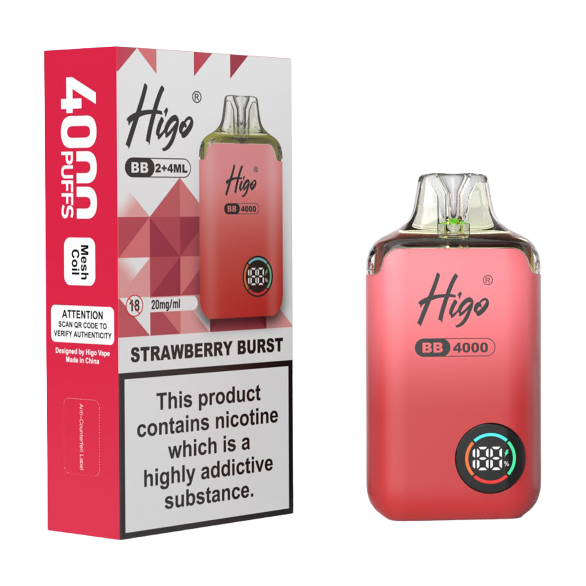 HIGO BB4000 KIT STRAWBERRY BURST (10)