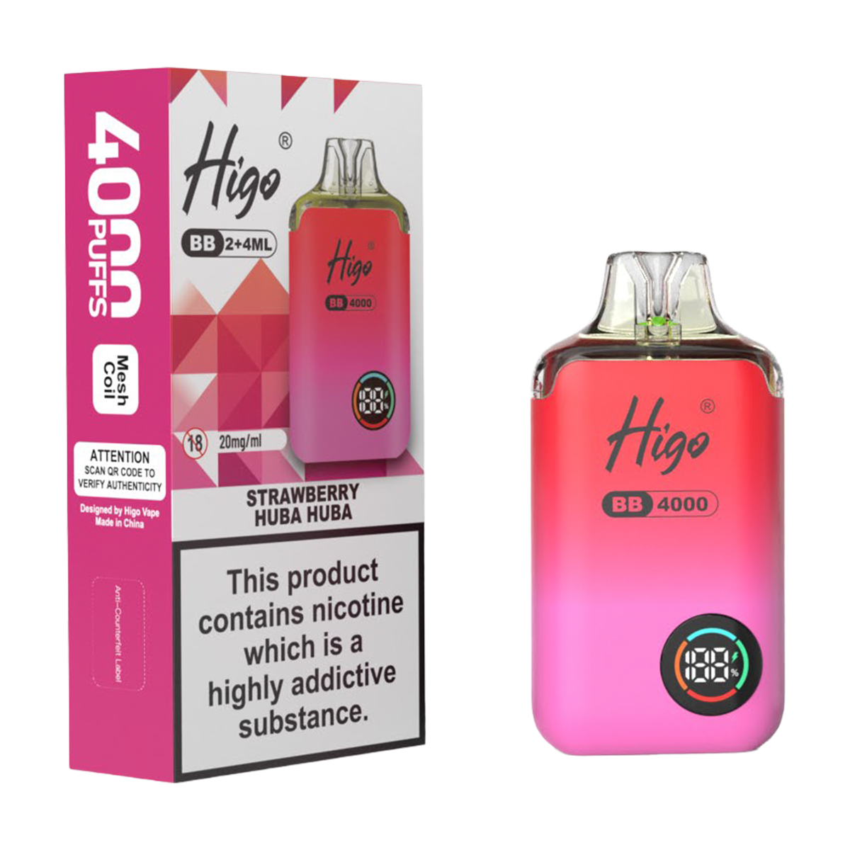 HIGO BB4000 KIT STRAWBERRY HUBA HUBA (10)